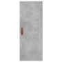 Aparador de madera contrachapada gris hormigón 34,5x34x180 cm de vidaXL, Aparadores - Ref: Foro24-3198893, Precio: 101,99 €, ...