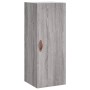 Aparador alto madera contrachapada gris Sonoma 34,5x34x180 cm de vidaXL, Aparadores - Ref: Foro24-3198895, Precio: 103,99 €, ...