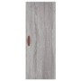 Aparador alto madera contrachapada gris Sonoma 34,5x34x180 cm de vidaXL, Aparadores - Ref: Foro24-3198895, Precio: 103,99 €, ...