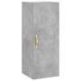 Concrete gray plywood sideboard 34.5x34x180 cm by vidaXL, Sideboards - Ref: Foro24-3198901, Price: 97,99 €, Discount: %