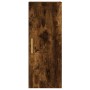 Aparador de madera contrachapada roble ahumado 34,5x34x180 cm de vidaXL, Aparadores - Ref: Foro24-3198910, Precio: 99,99 €, D...