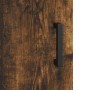 Aparador de madera contrachapada roble ahumado 34,5x34x180 cm de vidaXL, Aparadores - Ref: Foro24-3198918, Precio: 101,04 €, ...