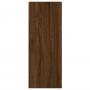 Aparador alto madera contrachapada roble marrón 34,5x34x180 cm de vidaXL, Aparadores - Ref: Foro24-3198920, Precio: 104,01 €,...