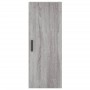 Aparador alto madera contrachapada gris Sonoma 34,5x34x180 cm de vidaXL, Aparadores - Ref: Foro24-3198927, Precio: 113,21 €, ...