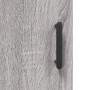 Aparador alto madera contrachapada gris Sonoma 34,5x34x180 cm de vidaXL, Aparadores - Ref: Foro24-3198927, Precio: 113,21 €, ...