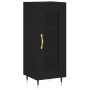 Black plywood sideboard 34.5x34x180 cm by vidaXL, Sideboards - Ref: Foro24-3199026, Price: 94,97 €, Discount: %