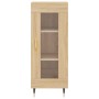 Sonoma oak plywood sideboard 34.5x34x180 cm by vidaXL, Sideboards - Ref: Foro24-3199028, Price: 91,26 €, Discount: %