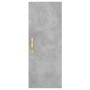 Aparador de madera contrachapada gris hormigón 34,5x34x180 cm de vidaXL, Aparadores - Ref: Foro24-3199029, Precio: 92,02 €, D...