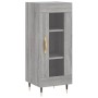 Aparador alto madera contrachapada gris Sonoma 34,5x34x180 cm de vidaXL, Aparadores - Ref: Foro24-3199031, Precio: 95,99 €, D...