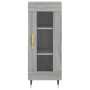 Aparador alto madera contrachapada gris Sonoma 34,5x34x180 cm de vidaXL, Aparadores - Ref: Foro24-3199031, Precio: 95,99 €, D...