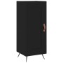 Aparador de madera contrachapada negro 34,5x34x180 cm de vidaXL, Aparadores - Ref: Foro24-3199082, Precio: 104,53 €, Descuent...