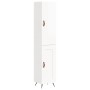 High glossy white plywood sideboard 34.5x34x180 cm by vidaXL, Sideboards - Ref: Foro24-3199083, Price: 99,93 €, Discount: %