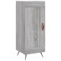 Aparador alto madera contrachapada gris Sonoma 34,5x34x180 cm de vidaXL, Aparadores - Ref: Foro24-3199087, Precio: 98,91 €, D...