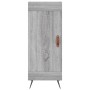 Aparador alto madera contrachapada gris Sonoma 34,5x34x180 cm de vidaXL, Aparadores - Ref: Foro24-3199087, Precio: 98,91 €, D...