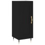 Black plywood sideboard 34.5x34x180 cm by vidaXL, Sideboards - Ref: Foro24-3199090, Price: 96,16 €, Discount: %