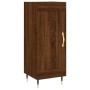 Aparador alto madera contrachapada roble marrón 34,5x34x180 cm de vidaXL, Aparadores - Ref: Foro24-3199096, Precio: 98,09 €, ...