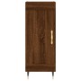 Aparador alto madera contrachapada roble marrón 34,5x34x180 cm de vidaXL, Aparadores - Ref: Foro24-3199096, Precio: 98,09 €, ...