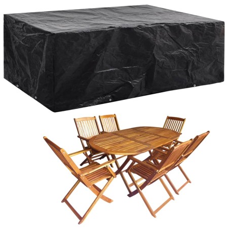 Cubierta para muebles de jardín 8 ojales 242x162x100 cm de vidaXL, Fundas para muebles de jardín - Ref: Foro24-45122, Precio:...