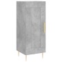 Aparador de madera contrachapada gris hormigón 34,5x34x180 cm de vidaXL, Aparadores - Ref: Foro24-3199101, Precio: 93,29 €, D...