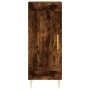 Aparador de madera contrachapada roble ahumado 34,5x34x180 cm de vidaXL, Aparadores - Ref: Foro24-3199102, Precio: 98,01 €, D...