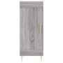 Tall Sonoma gray plywood sideboard 34.5x34x180 cm by vidaXL, Sideboards - Ref: Foro24-3199103, Price: 98,39 €, Discount: %