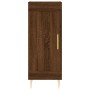 Aparador alto madera contrachapada roble marrón 34,5x34x180 cm de vidaXL, Aparadores - Ref: Foro24-3199104, Precio: 98,26 €, ...