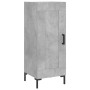 Aparador de madera contrachapada gris hormigón 34,5x34x180 cm de vidaXL, Aparadores - Ref: Foro24-3199109, Precio: 92,95 €, D...