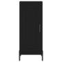 Black plywood sideboard 34.5x34x180 cm by vidaXL, Sideboards - Ref: Foro24-3199114, Price: 109,28 €, Discount: %