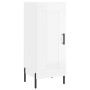 High glossy white plywood sideboard 34.5x34x180 cm by vidaXL, Sideboards - Ref: Foro24-3199115, Price: 109,99 €, Discount: %