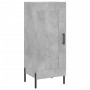 Aparador de madera contrachapada gris hormigón 34,5x34x180 cm de vidaXL, Aparadores - Ref: Foro24-3199117, Precio: 102,85 €, ...