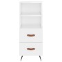 High glossy white plywood sideboard 34.5x34x180 cm by vidaXL, Sideboards - Ref: Foro24-3199275, Price: 110,86 €, Discount: %