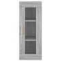 Aparador alto madera contrachapada gris Sonoma 34,5x34x180 cm de vidaXL, Aparadores - Ref: Foro24-3199295, Precio: 106,99 €, ...