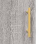 Aparador alto madera contrachapada gris Sonoma 34,5x34x180 cm de vidaXL, Aparadores - Ref: Foro24-3199295, Precio: 106,99 €, ...