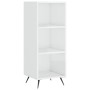 High glossy white plywood sideboard 34.5x34x180 cm by vidaXL, Sideboards - Ref: Foro24-3199339, Price: 94,65 €, Discount: %