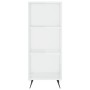 High glossy white plywood sideboard 34.5x34x180 cm by vidaXL, Sideboards - Ref: Foro24-3199339, Price: 94,65 €, Discount: %