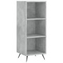 Gray concrete plywood sideboard 34.5x34x180 cm by vidaXL, Sideboards - Ref: Foro24-3199341, Price: 88,05 €, Discount: %