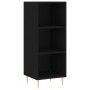 Black plywood sideboard 34.5x34x180 cm by vidaXL, Sideboards - Ref: Foro24-3199354, Price: 86,59 €, Discount: %