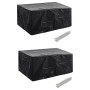 Garden furniture cover 2 pcs set rattan 4 people 8 eyelets by vidaXL, Garden furniture covers - Ref: Foro24-279122, Price: 38...