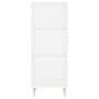 Aparador alto madera contrachapada blanco 34,5x34x180 cm de vidaXL, Aparadores - Ref: Foro24-3199353, Precio: 88,99 €, Descue...