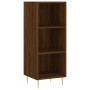 Aparador alto madera contrachapada roble marrón 34,5x34x180 cm de vidaXL, Aparadores - Ref: Foro24-3199360, Precio: 88,75 €, ...