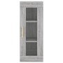 Aparador alto madera contrachapada gris Sonoma 34,5x34x180 cm de vidaXL, Aparadores - Ref: Foro24-3199359, Precio: 88,34 €, D...