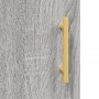 Aparador alto madera contrachapada gris Sonoma 34,5x34x180 cm de vidaXL, Aparadores - Ref: Foro24-3199359, Precio: 88,34 €, D...