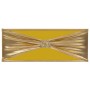 Elastic chair sash bow 25 units with golden diamond clasp by vidaXL, Covers - Ref: Foro24-133579, Price: 40,41 €, Discount: %