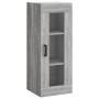 Aparador alto madera contrachapada gris Sonoma 34,5x34x180 cm de vidaXL, Aparadores - Ref: Foro24-3199367, Precio: 94,25 €, D...