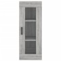 Aparador alto madera contrachapada gris Sonoma 34,5x34x180 cm de vidaXL, Aparadores - Ref: Foro24-3199367, Precio: 94,25 €, D...