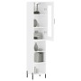 High glossy white plywood sideboard 34.5x34x180 cm by vidaXL, Sideboards - Ref: Foro24-3199371, Price: 101,77 €, Discount: %