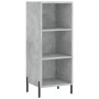 Concrete gray plywood sideboard 34.5x34x180 cm by vidaXL, Sideboards - Ref: Foro24-3199373, Price: 92,36 €, Discount: %