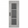 Aparador alto madera contrachapada gris Sonoma 34,5x34x180 cm de vidaXL, Aparadores - Ref: Foro24-3199375, Precio: 94,91 €, D...