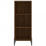 Aparador alto madera contrachapada roble marrón 34,5x34x180 cm de vidaXL, Aparadores - Ref: Foro24-3199376, Precio: 94,91 €, ...