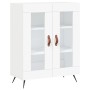 Aparador alto madera contrachapada blanco 69,5x34x180 cm de vidaXL, Aparadores - Ref: Foro24-3199593, Precio: 148,41 €, Descu...